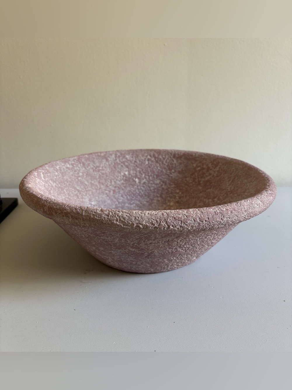 Animiora- Convista. Handcrafted Pink Decorative Bowl - Home Art